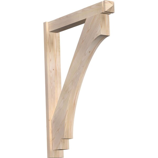 Ekena Millwork Imperial Arts & Crafts Smooth Outlooker, Douglas Fir, 5 1/2"W x 34"D x 46"H OUT06X34X46IMP03SDF - main